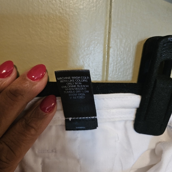 Avenue Stretch Capris, Women's, Size 14, White, Summer, Travel - Picture 5 of 6